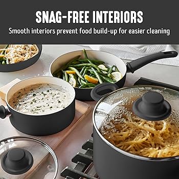 Amazon.com: GreenLife 16 Piece Nonstick Cookware Set, Soft Grip Amazon.com: GreenLife 16 Piece Nonstick Cookware Set, Soft Grip